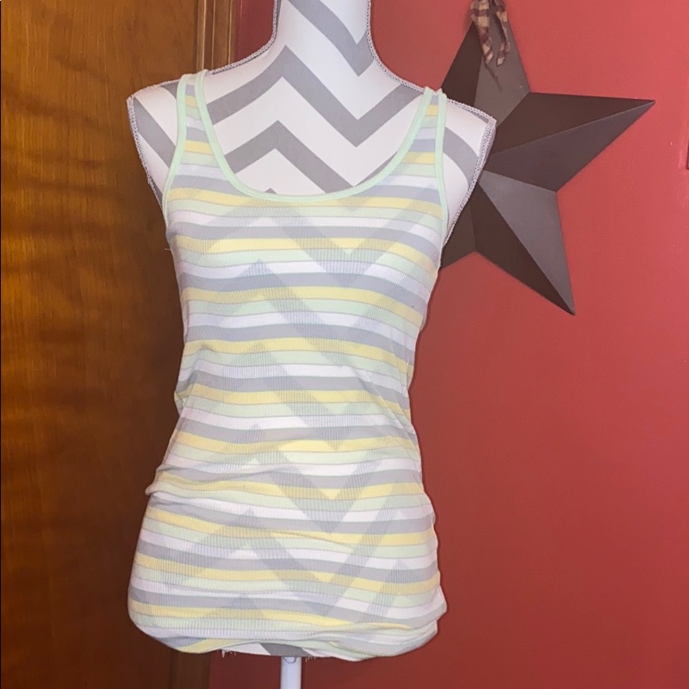 Striped Aeropostale Ribbed Tank Top
